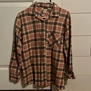 Billabong flannel. Size small